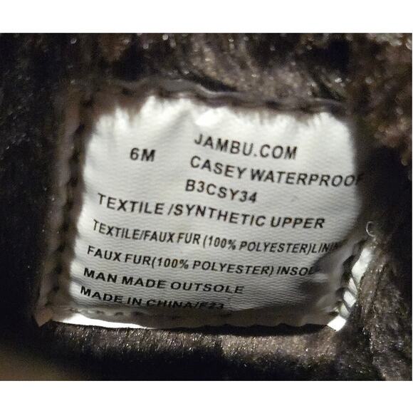 JBU by Jambu Casey Waterproof Slip Resistant Boot Brown Womens Size 6 NIB - Picture 6 of 11